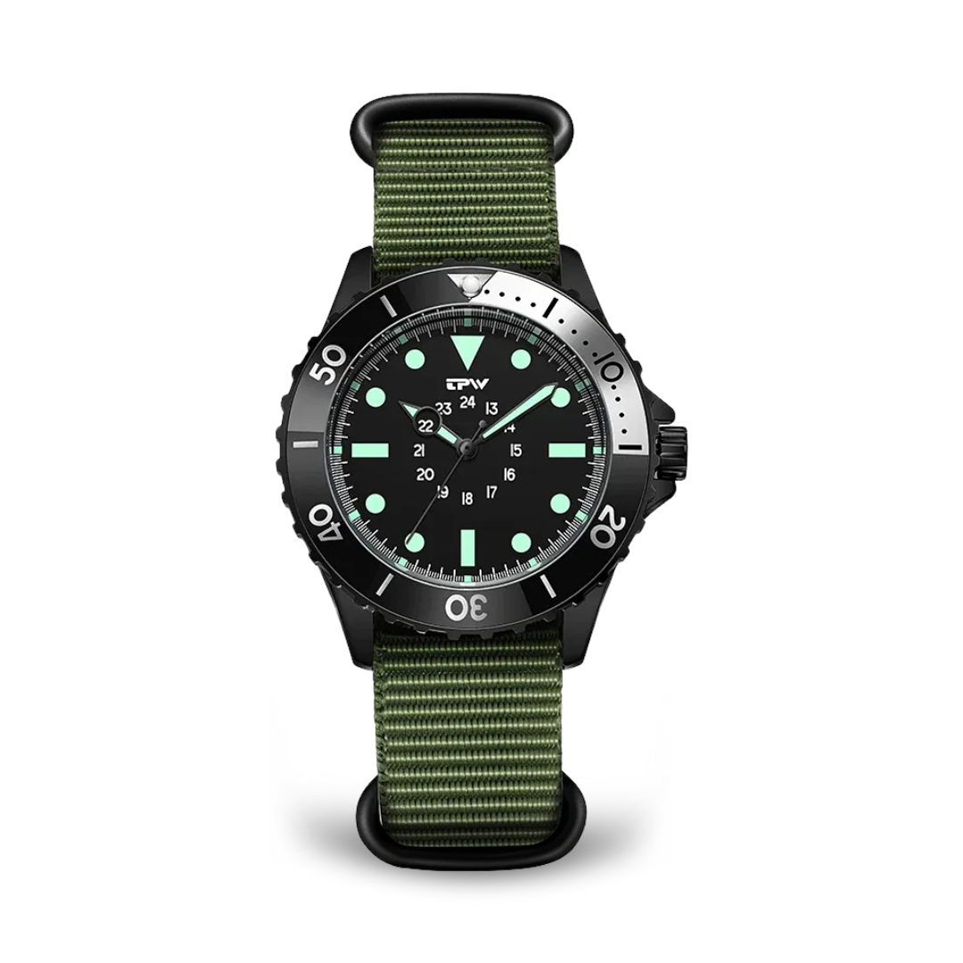 Wentworth© Tactical Waterproof Dive Watch