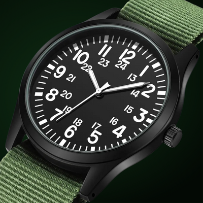 Wentworth© Military Watch - Perfect Companion for Adventurous Outdoor Activities