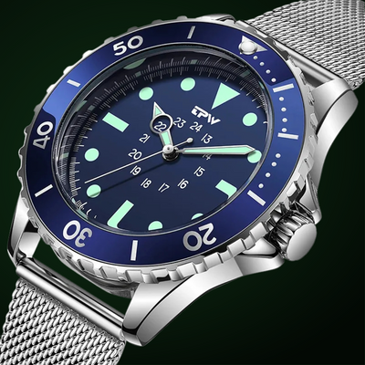 Wentworth© Tactical Waterproof Dive Watch
