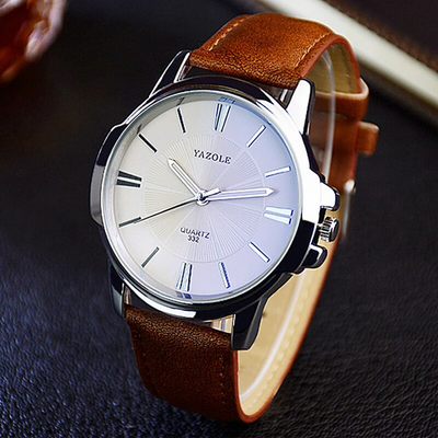Wentworth© - Premium Blue Glass Leather Watch