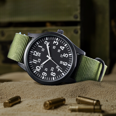 Wentworth© Military Watch - Perfect Companion for Adventurous Outdoor Activities