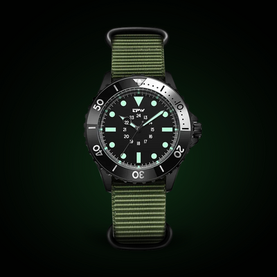 Wentworth© Tactical Waterproof Dive Watch