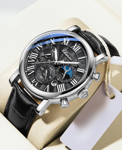 Wentworth© - Premium Leather Quartz Watch
