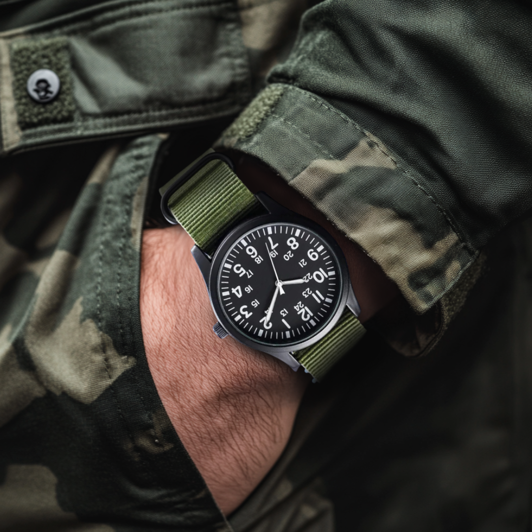 Wentworth© Military Watch - Perfect Companion for Adventurous Outdoor Activities