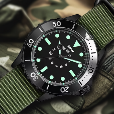 Wentworth© Tactical Waterproof Dive Watch