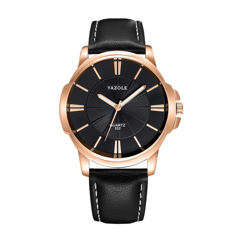 Wentworth© - Premium Blue Glass Leather Watch