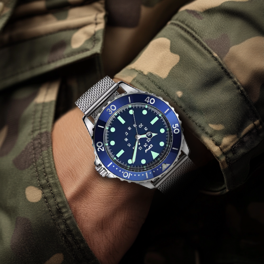 Wentworth© Tactical Waterproof Dive Watch