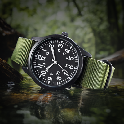 Wentworth© Military Watch - Perfect Companion for Adventurous Outdoor Activities