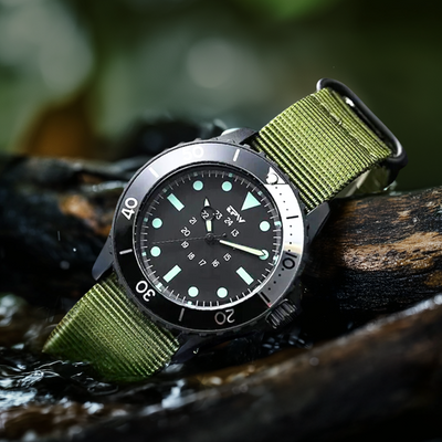 Wentworth© Tactical Waterproof Dive Watch