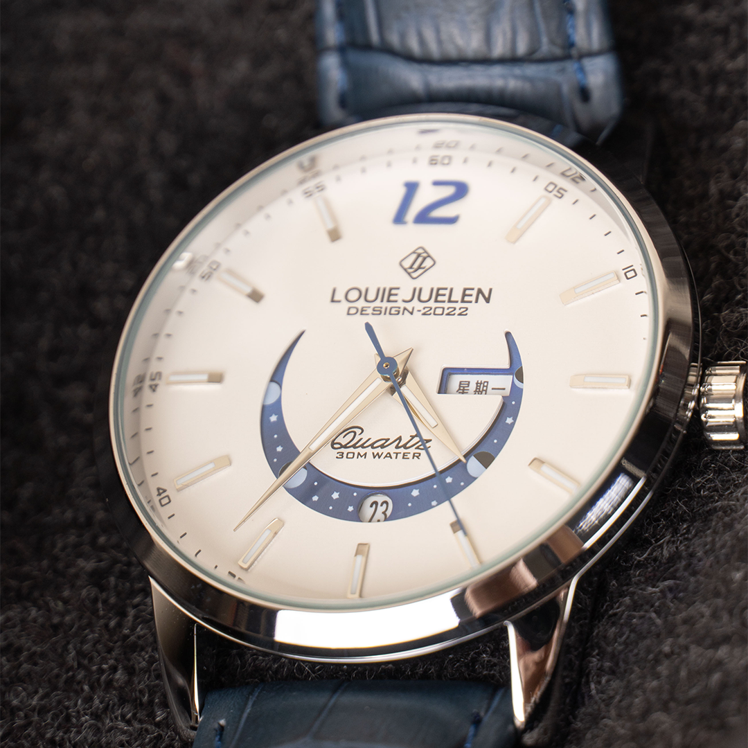 Wentworth© - Elegant Luminous Moon Phase Watch