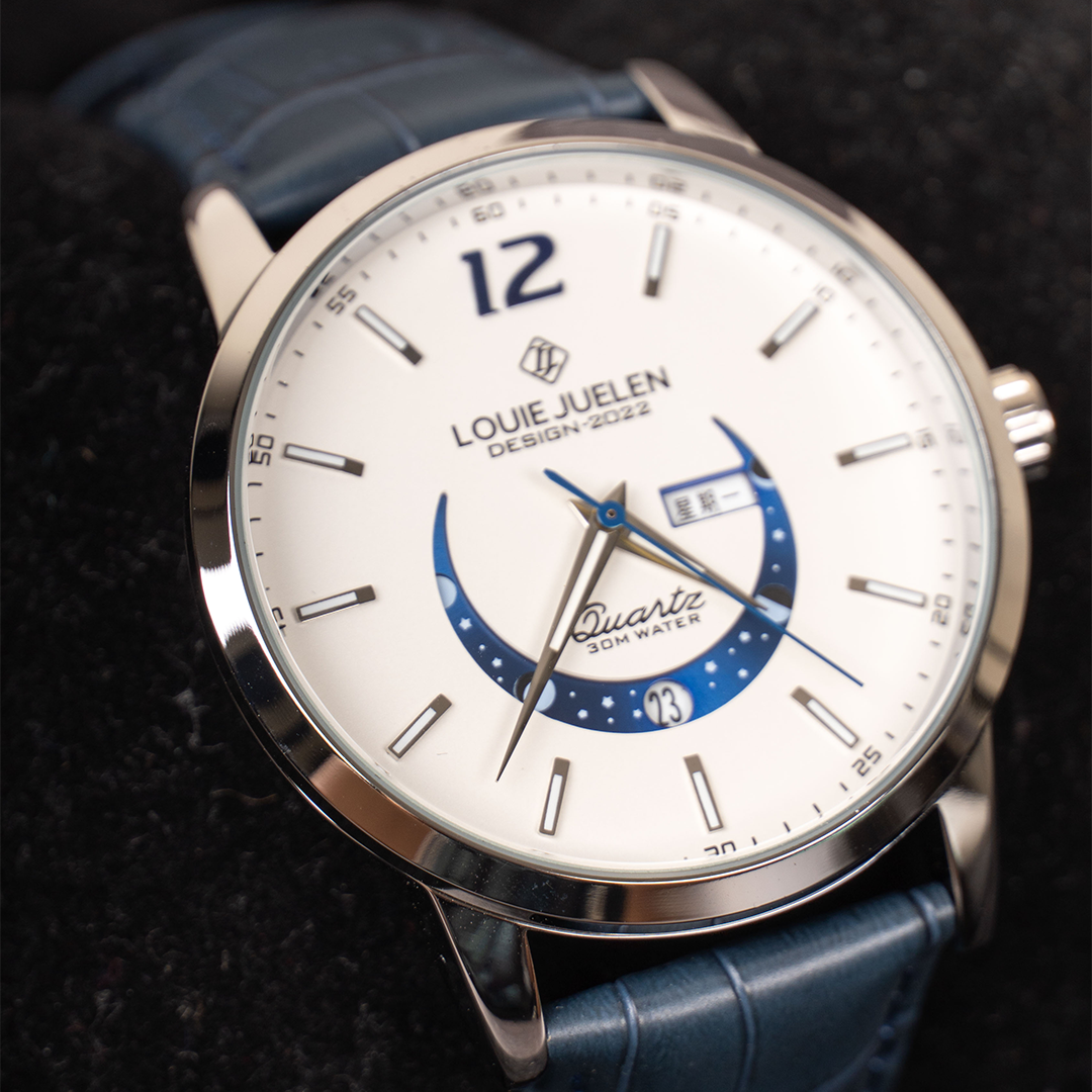 Wentworth© - Elegant Luminous Moon Phase Watch