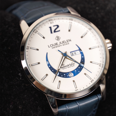 Wentworth© - Elegant Luminous Moon Phase Watch