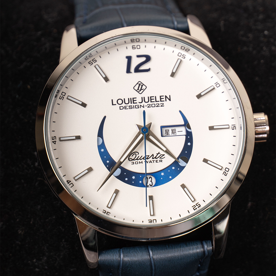 Wentworth© - Elegant Luminous Moon Phase Watch