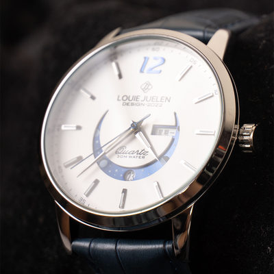 Wentworth© - Elegant Luminous Moon Phase Watch