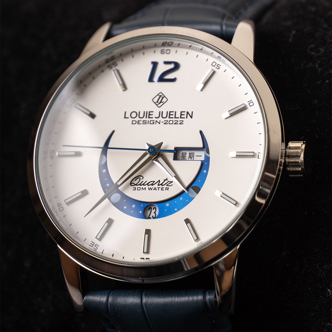 Wentworth© - Elegant Luminous Moon Phase Watch