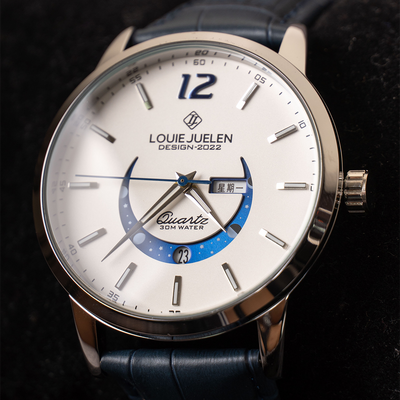 Wentworth© - Elegant Luminous Moon Phase Watch