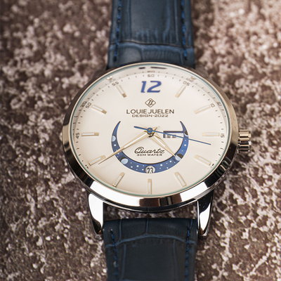 Wentworth© - Elegant Luminous Moon Phase Watch