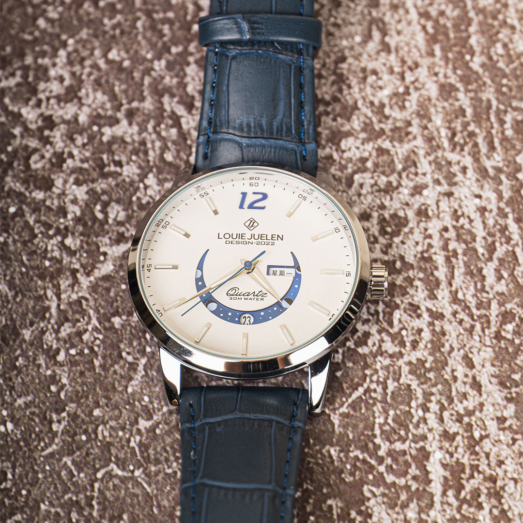Wentworth© - Elegant Luminous Moon Phase Watch