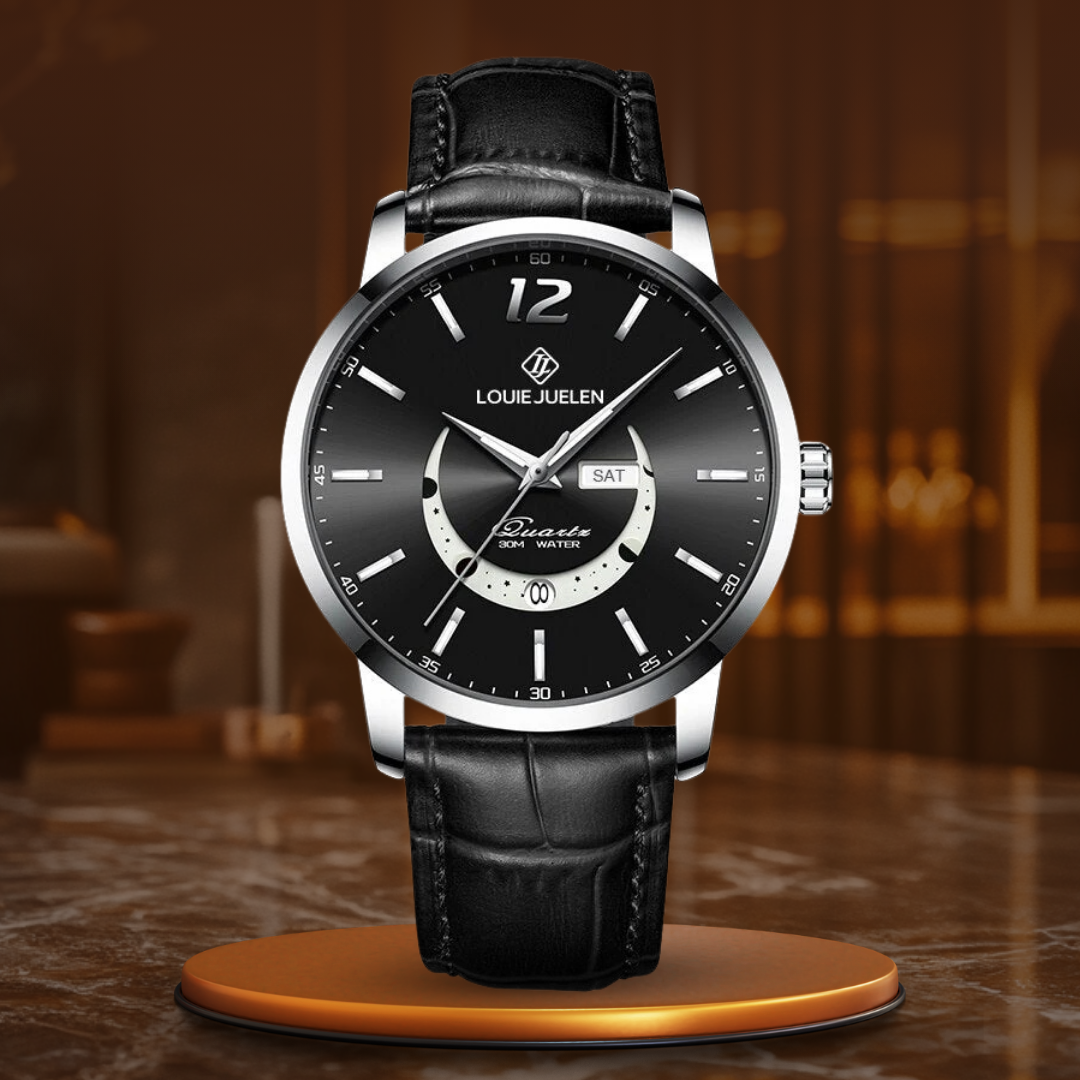 Wentworth© - Elegant Luminous Moon Phase Watch