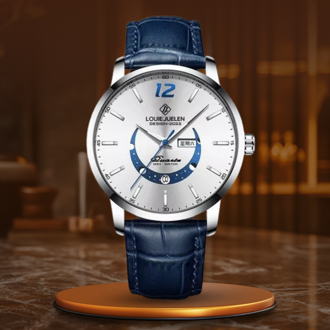 Wentworth© - Elegant Luminous Moon Phase Watch