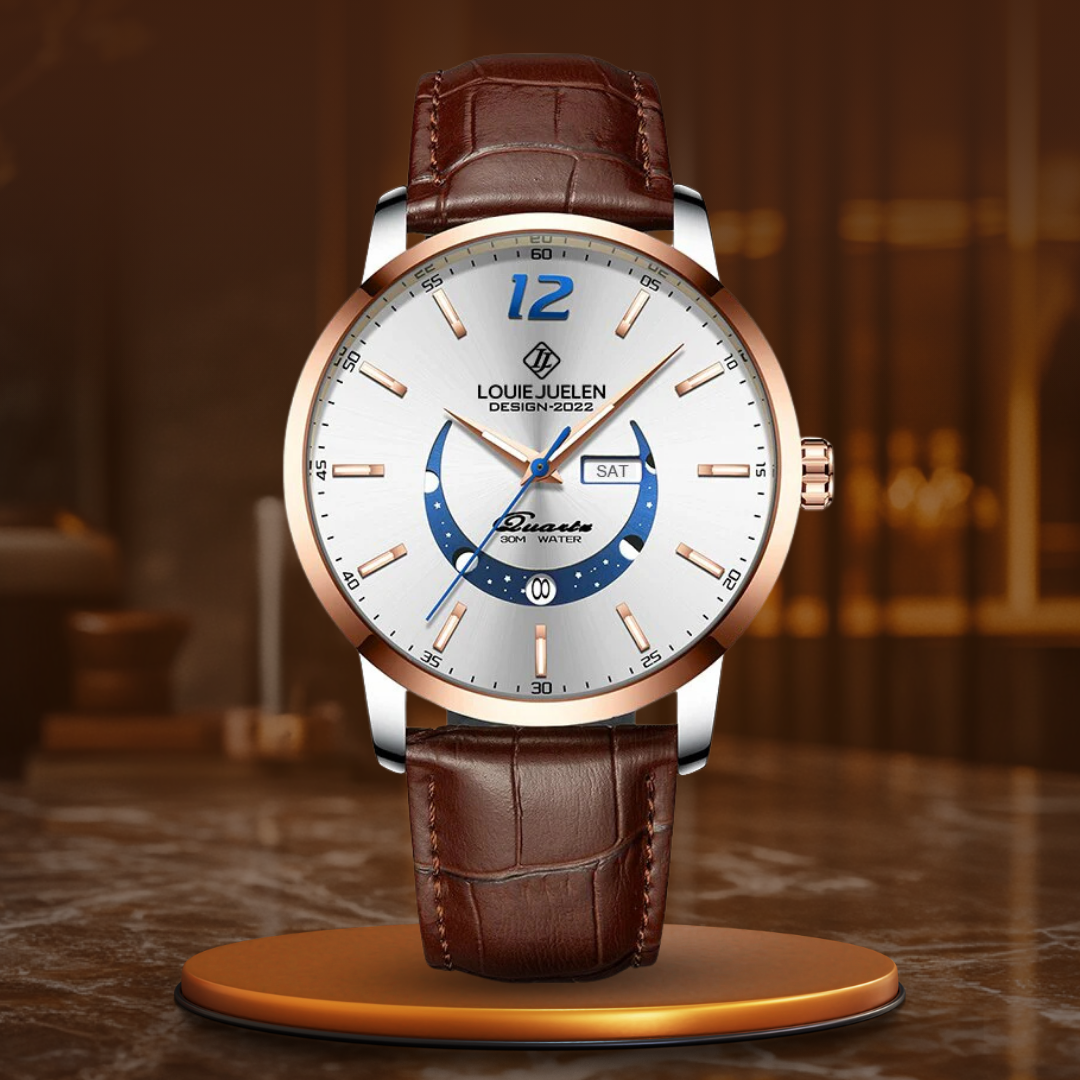 Wentworth© - Elegant Luminous Moon Phase Watch