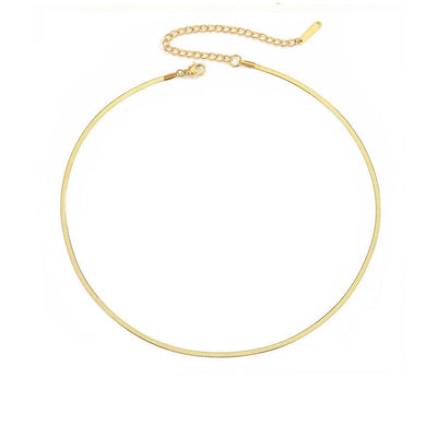 Fishbone chain | 18k Gold