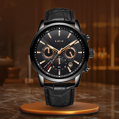 Wentworth© - Contemporary Military Leather Timepiece