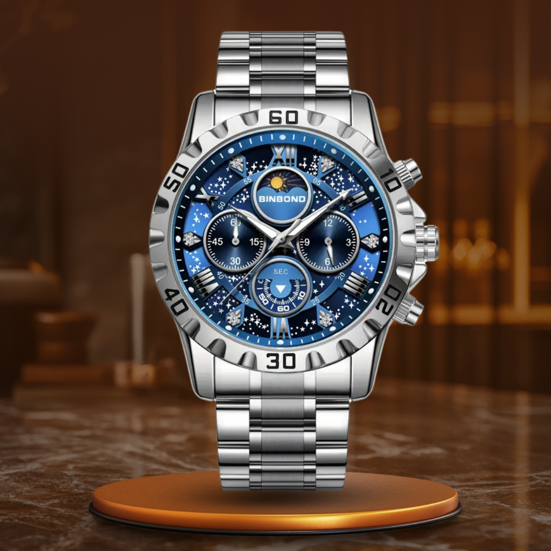 Wentworth© - Premium Metal Band Chronograph Watch