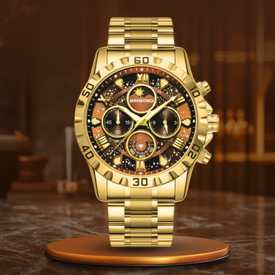Wentworth© - Premium Metal Band Chronograph Watch