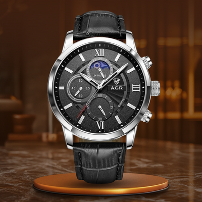 Wentworth© - Premium Leather Quartz Timepiece