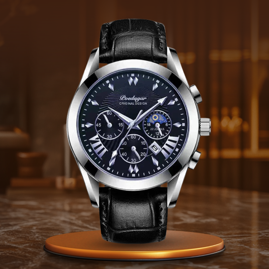 Wentworth© - Sophisticated Leather Watch with Strap