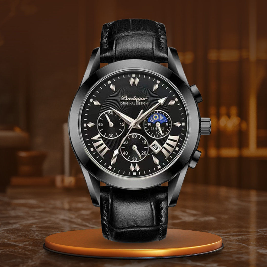 Wentworth© - Sophisticated Leather Watch with Strap