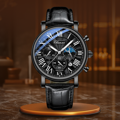 Wentworth© - Premium Leather Quartz Watch