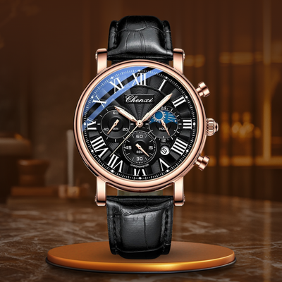 Wentworth© - Premium Leather Quartz Watch