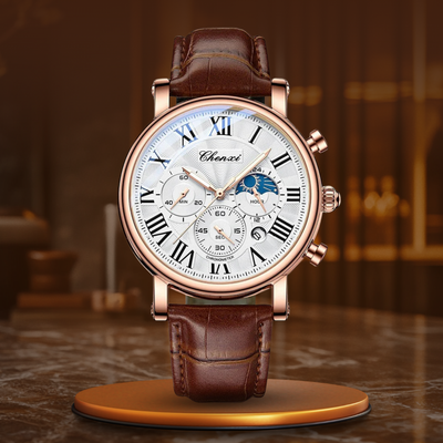 Wentworth© - Premium Leather Quartz Watch
