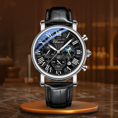 Wentworth© - Premium Leather Quartz Watch