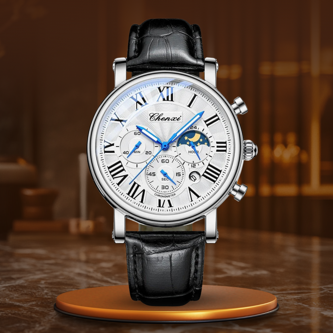 Wentworth© - Premium Leather Quartz Watch