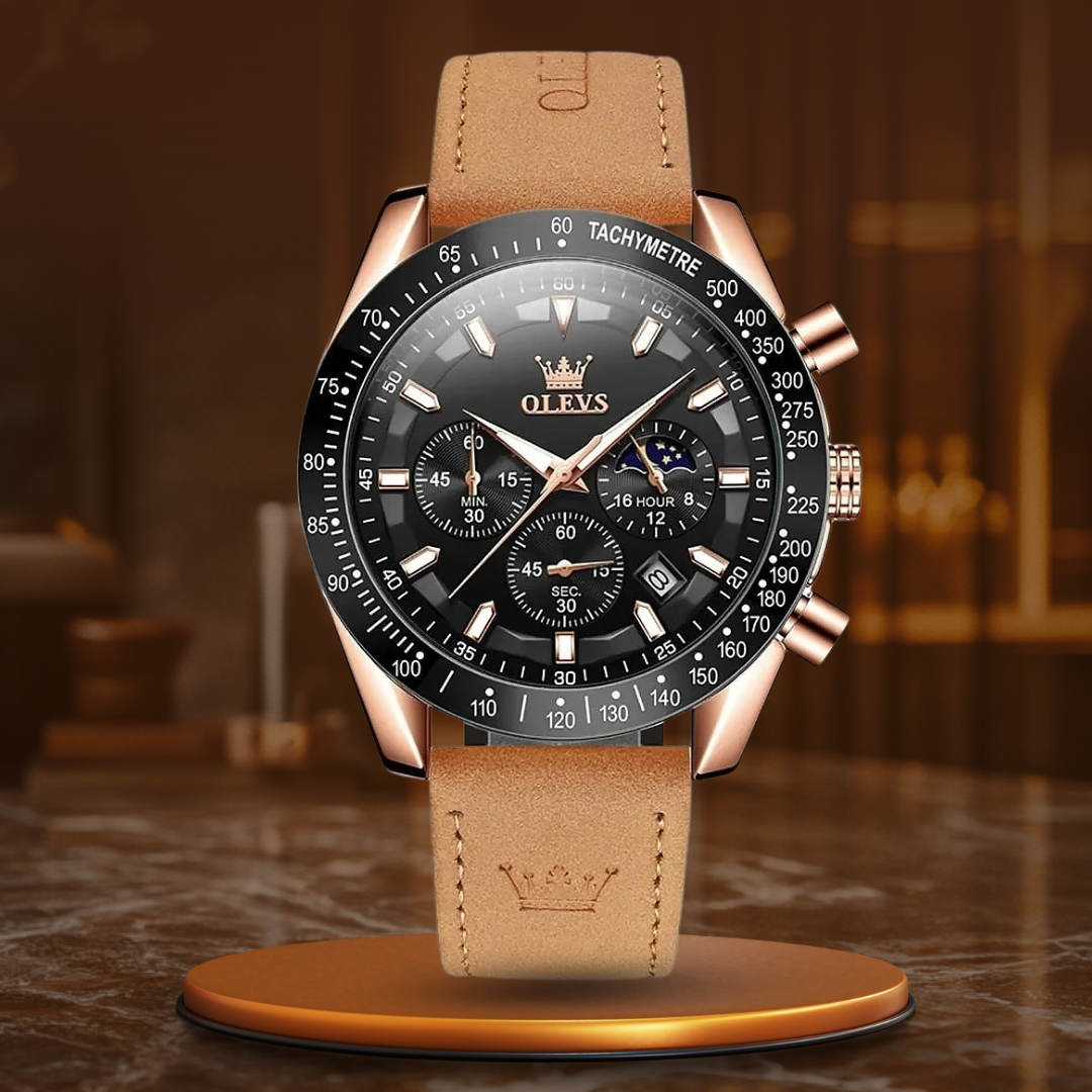 Wentworth© - Timeless Classic Leather Quartz Watch