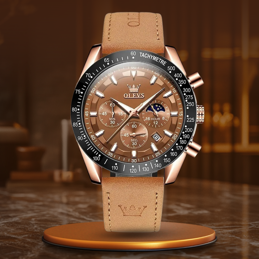 Wentworth© - Timeless Classic Leather Quartz Watch