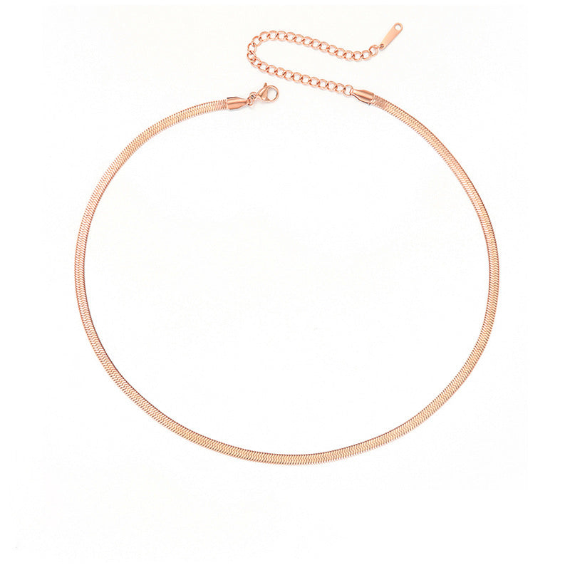 Fishbone chain | 18k Gold
