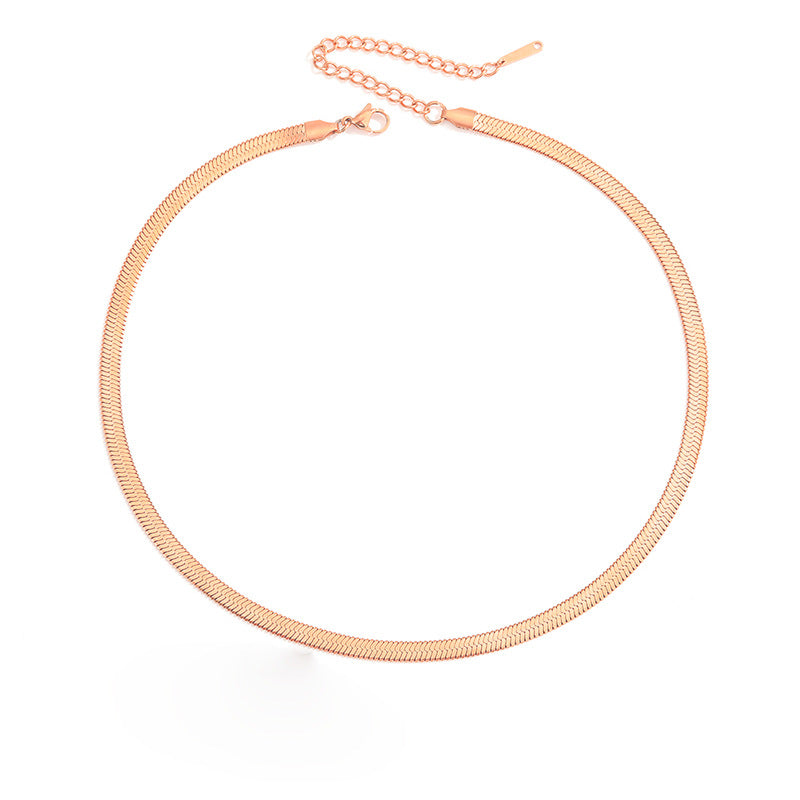 Fishbone chain | 18k Gold