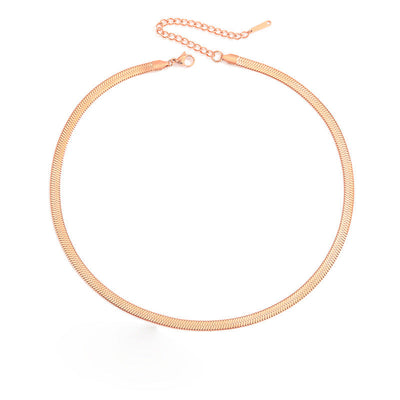 Fishbone chain | 18k Gold