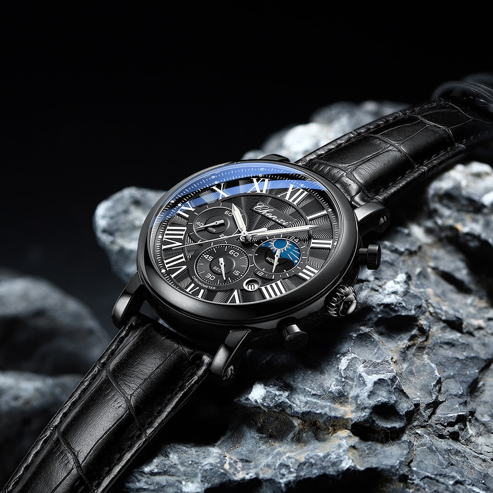 Wentworth© - Premium Leather Quartz Watch