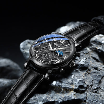 Wentworth© - Premium Leather Quartz Watch