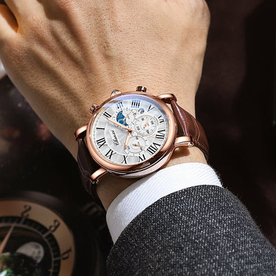 Wentworth© - Premium Leather Quartz Watch