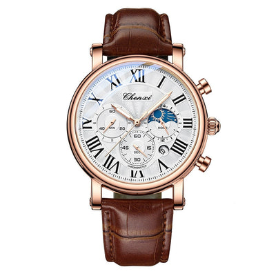 Wentworth© - Premium Leather Quartz Watch