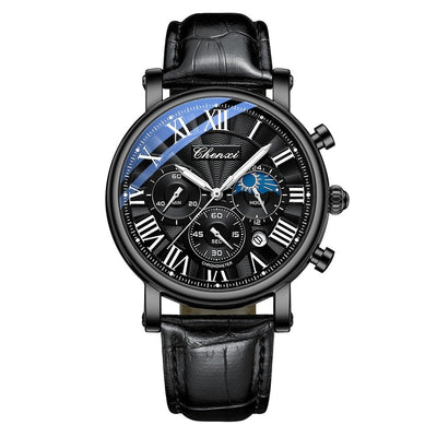 Wentworth© - Premium Leather Quartz Watch