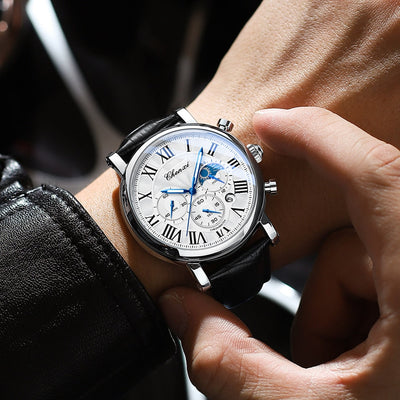 Wentworth© - Premium Leather Quartz Watch