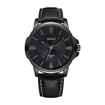 Wentworth© - Premium Blue Glass Leather Watch
