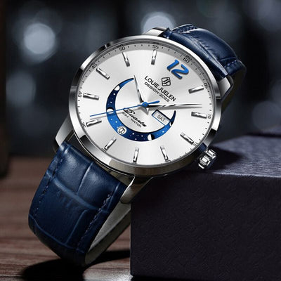 Wentworth© - Elegant Luminous Moon Phase Watch